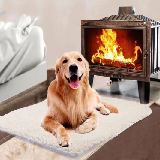 Soft Fleece Self-Heating Pet Bed