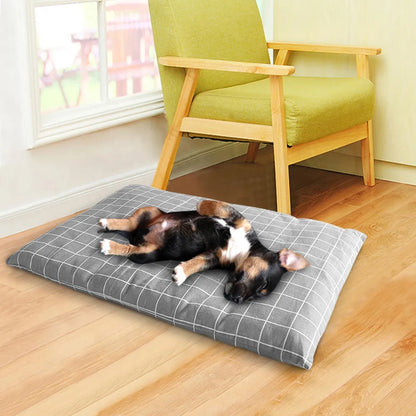 Soft Warm Pet Plaid Mattress